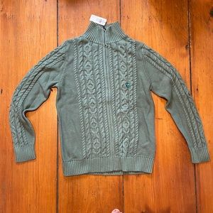 NWT LLBEAN zip up sweater